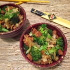 Asian Inspired One Pan Chorizo & Veggies