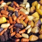 Butter Roasted Carrots and Golden Beets