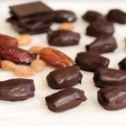 Dark Chocolate Almond Stuffed Dates