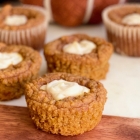 Paleo Pumpkin Muffins w/Cream 