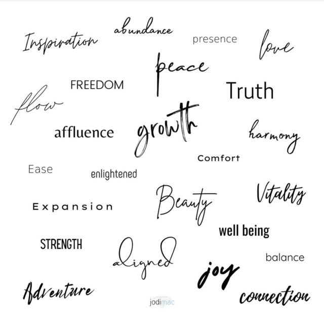 Choose a word. 

Which word did you choose?

I chose harmony …